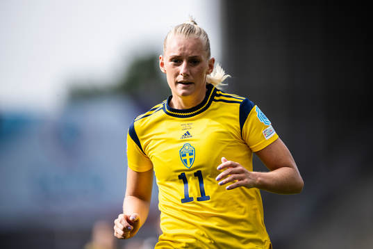 Stina Blackstenius of Sweden