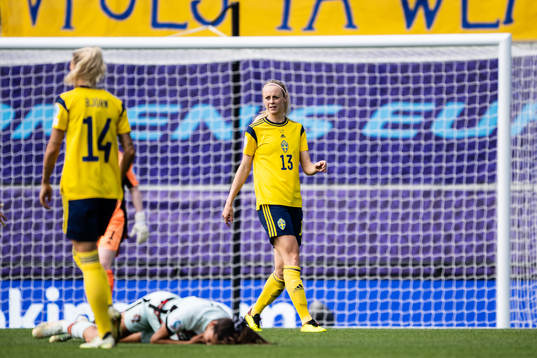 Amanda Ilestedt of Sweden