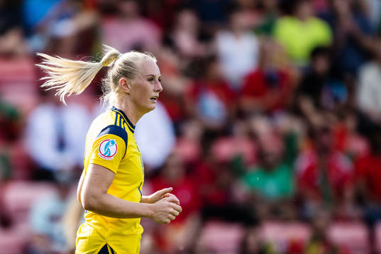 Stina Blackstenius of Sweden