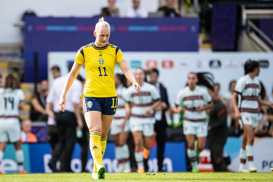 Stina Blackstenius of Sweden