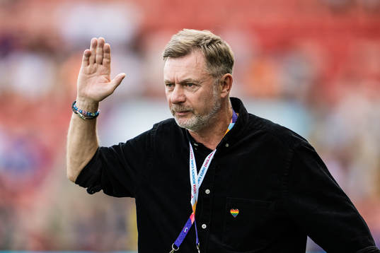 Peter Gerhardsson, head coach of Sweden