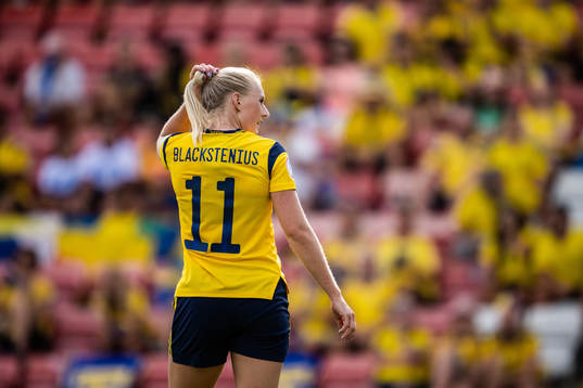 Stina Blackstenius of Sweden