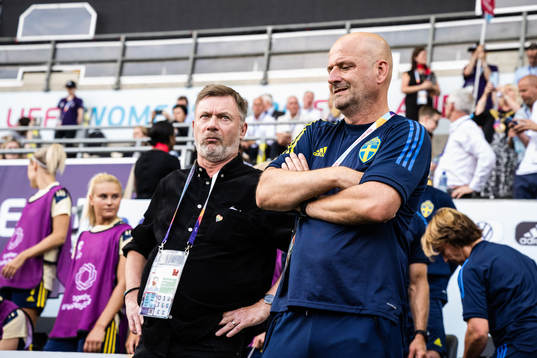 Peter Gerhardsson, head coach and Magnus Wikman, assistant