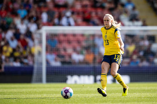 Amanda Ilestedt of Sweden