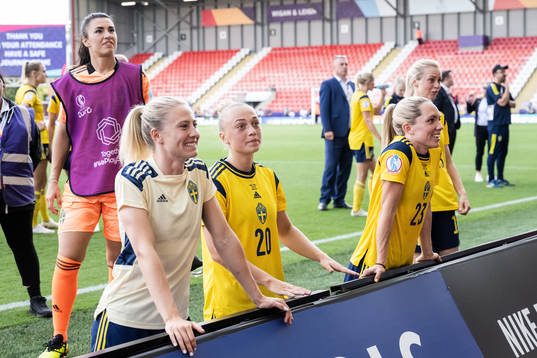 Rebecka Blomqvist, Hanna Bennison, Elin Rubensson and