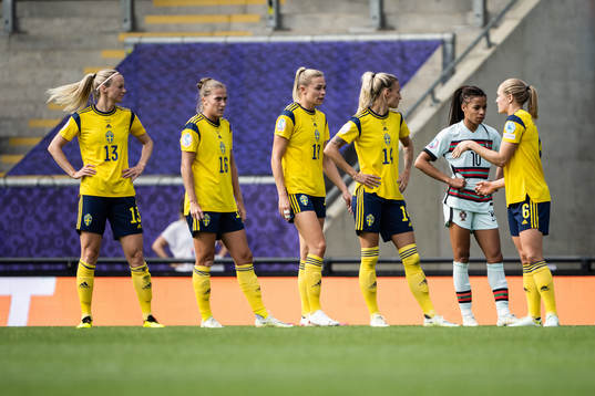 Amanda Ilestedt, Filippa Angeldahl, Fridolina Rolfö and