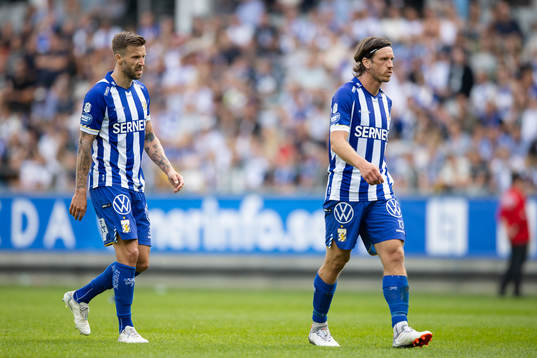 IFK Göteborgs Mattias Bjärsmyr och Gustav Svensson