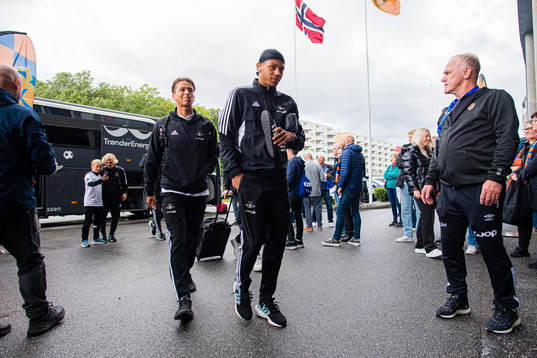 Bryan Benjamin Fiabema of Rosenborg