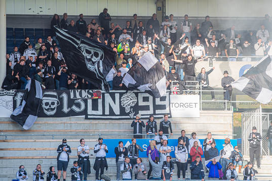 Spectators in the stands