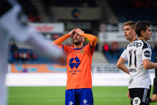 Dario Canadija of Aalesund reacts