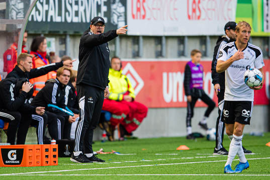 Kjetil Rekdal, head coach of Rosenborg