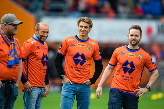 Odd-Bjørn Hjelmeset and Lars Agnar Hjelmeset