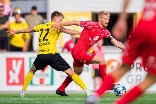 Markus Seehusen Karlsbakk of Raufoss and Sivert Heltne