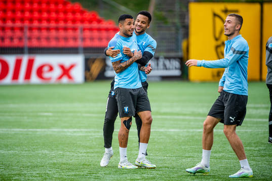 Sergio Pena, Martin Olsson and Patriot Sejdiu