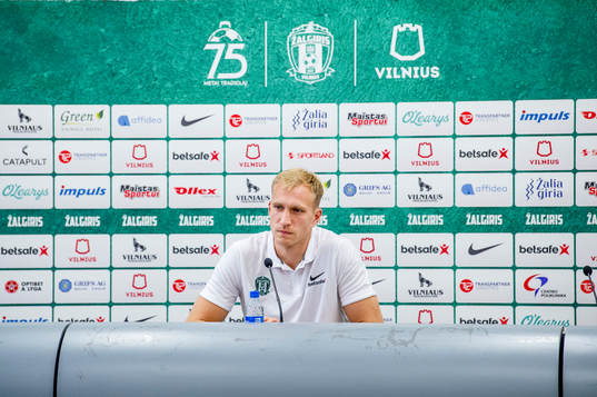 Goalkeeper Edvinas Gertmonas