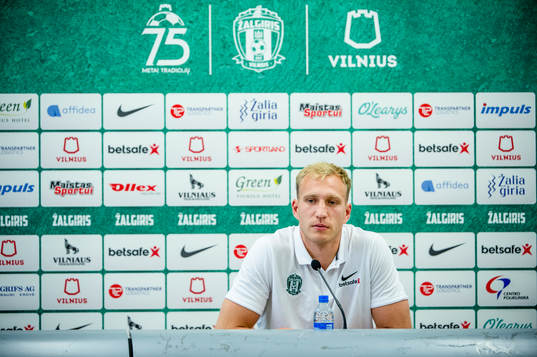 Goalkeeper Edvinas Gertmonas