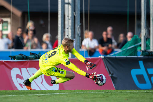 Varbergs målvakt Fredrik Andersson