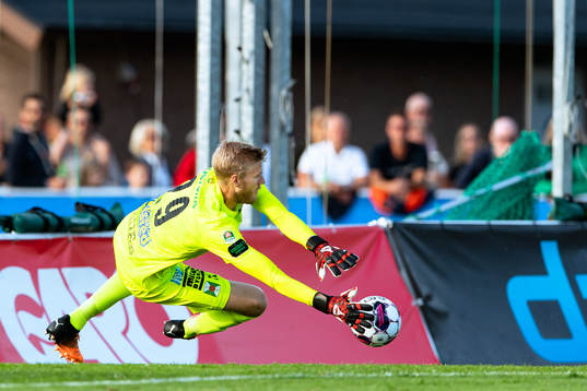Varbergs målvakt Fredrik Andersson