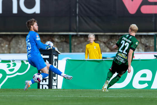 Helsingborgs målvakt Kalle Joelsson
