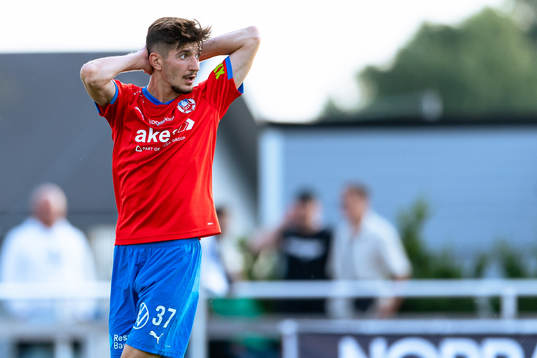 Helsingborgs Armin Gigovic deppar