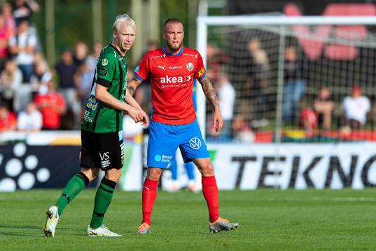 Varbergs André Boman och Helsingborgs Alexander Faltsetas