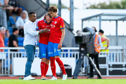 Helsingborgs tränare Alvaro Santos, Alexander Faltsetas