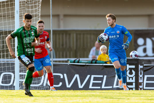 Helsingborgs målvakt Kalle Joelsson