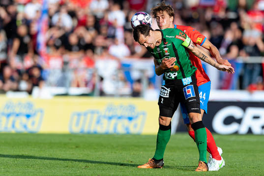 Varbergs Jon Birkfeldt och Helsingborgs Thomas Rogne
