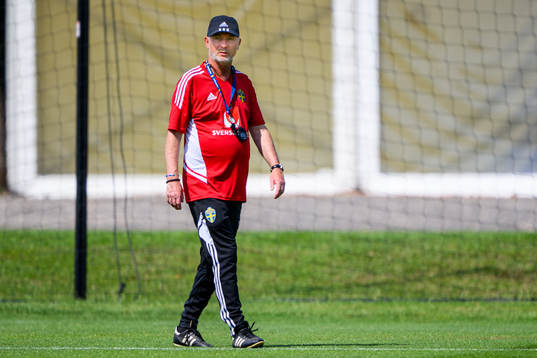 Peter Gerhardsson, head coach of the Swedish women's
