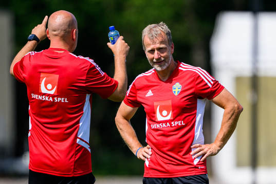 Pontus Ekblom, physio of the Swedish women's national