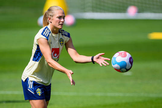 Magdalena Eriksson of the Swedish women's national football