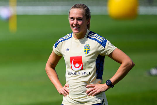 Magdalena Eriksson of the Swedish women's national football