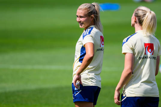 Amanda Nilden of the Swedish women's national football team
