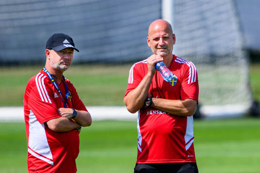 Peter Gerhardsson, head coach and Magnus Wikman, assistant