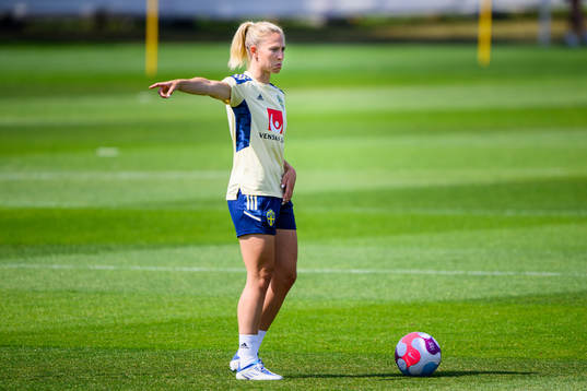 Rebecka Blomqvist of the Swedish women's national football