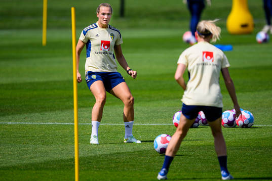 Magdalena Eriksson of the Swedish women's national football