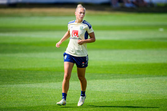 Hanna Bennison of the Swedish women's national football