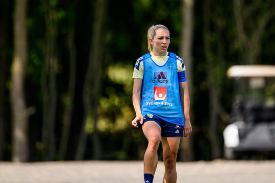 Elin Rubensson of the Swedish women's national football