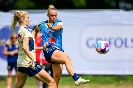 Hanna Bennison of the Swedish women's national football