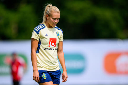 Amanda Nilden of the Swedish women's national football team