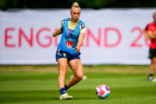 Hanna Bennison of the Swedish women's national football
