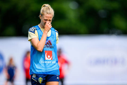 Rebecka Blomqvist of the Swedish women's national football