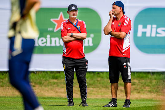 Peter Gerhardsson, head coach and Magnus Wikman, assistant
