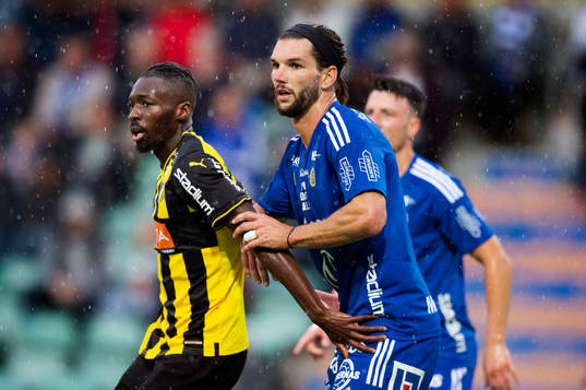 Häckens Blair Sebastian Turgott och GIF Sundsvalls Forrest