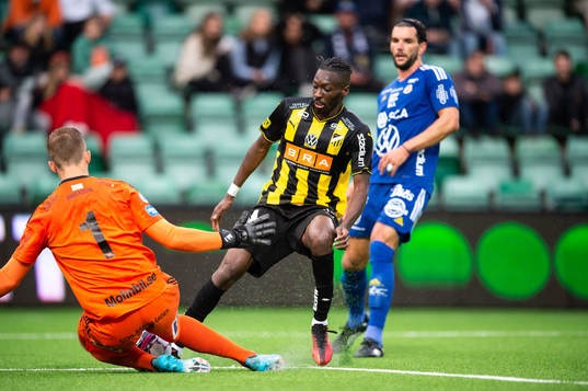 GIF Sundsvalls målvakt Andreas Andersson och Häckens