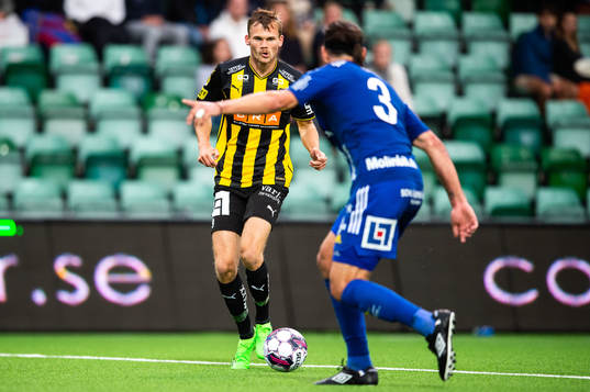 Häckens Oscar Uddenäs och GIF Sundsvalls Forrest Lasso