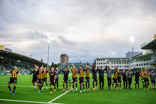 Häcken jublar