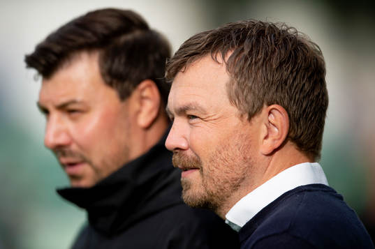 GIF Sundsvalls assisterande tränare Brian Clarhaut och