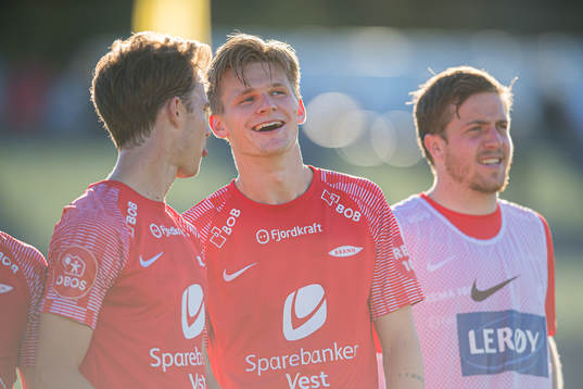 Felix Horn Myhre and David Møller Wolfe of Brann