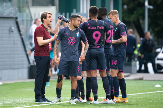 Milos Milojevic, head coach of Malmö FF